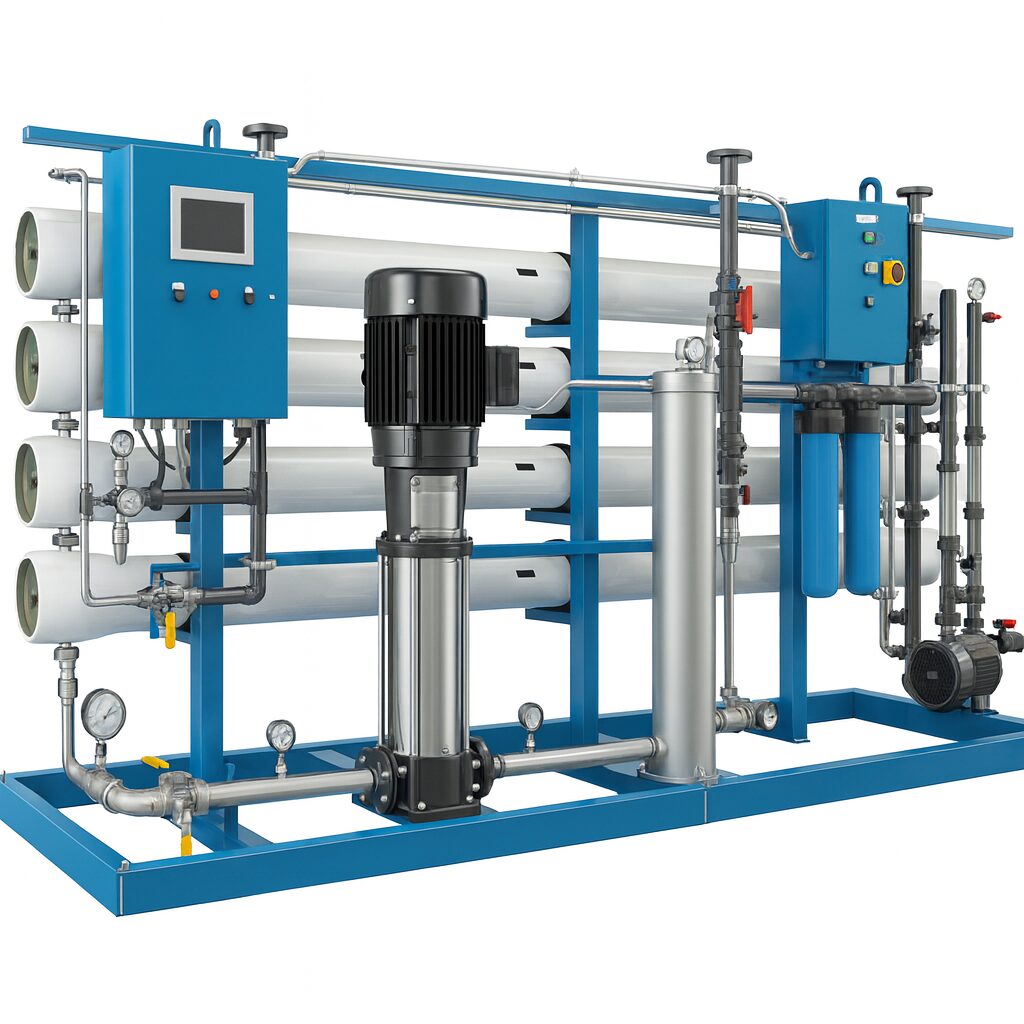 You are currently viewing The importance of using RO/DI Water purification technology to clean solar panels